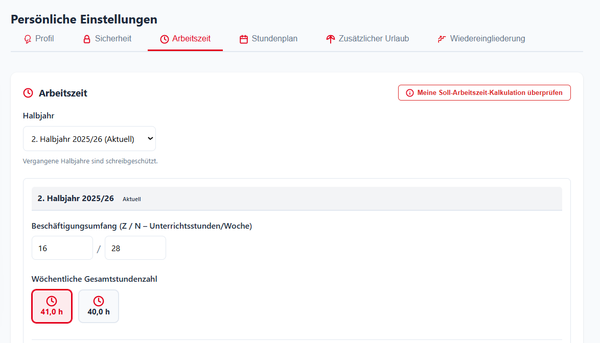 Arbeitszeit 1